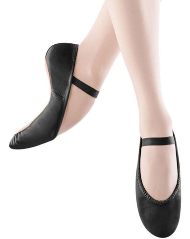 Bloch - Leather Full Sole Ballet Shoe Black (SO205)